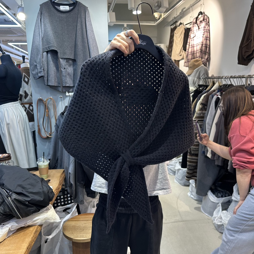 BAKHA-衣服韓國直郵㊣女裝新款職業時尚休閑推薦圍巾披肩圍巾BAKHA圍巾/披肩圖色2