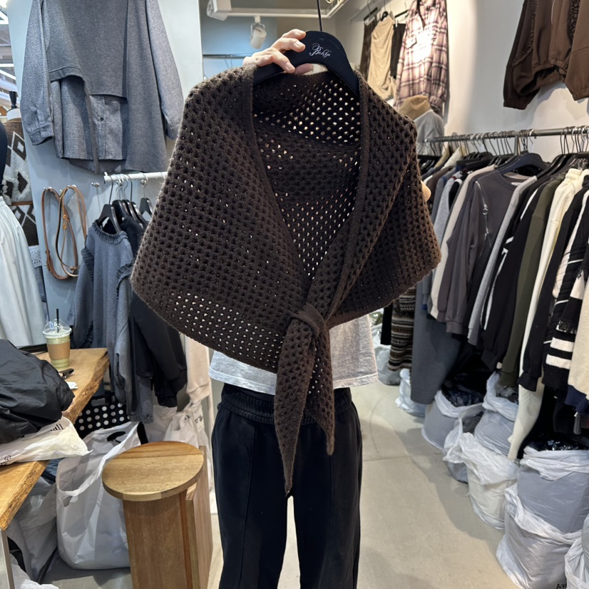 BAKHA-衣服韓國直郵㊣女裝新款職業時尚休閑推薦圍巾披肩圍巾BAKHA圍巾/披肩圖色4