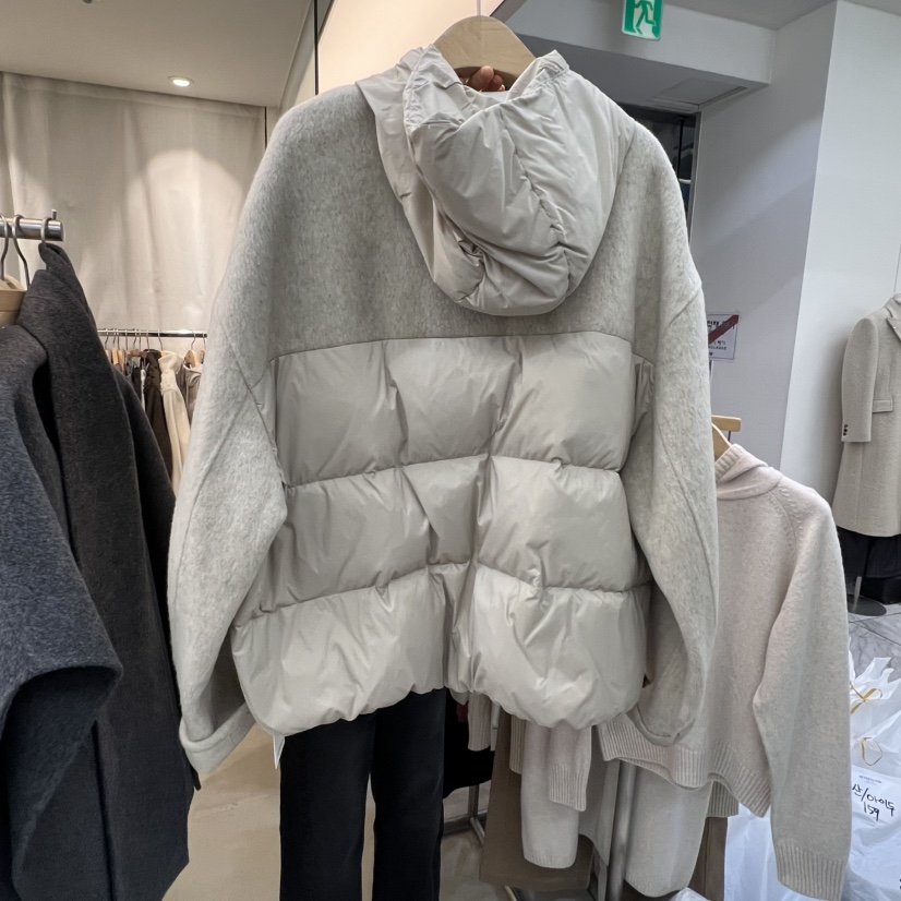 AFTERGLOW東大門㊣直郵女士新款25秋冬熱賣時尚短款羽絨服連帽AFTERGLOW短款羽絨服