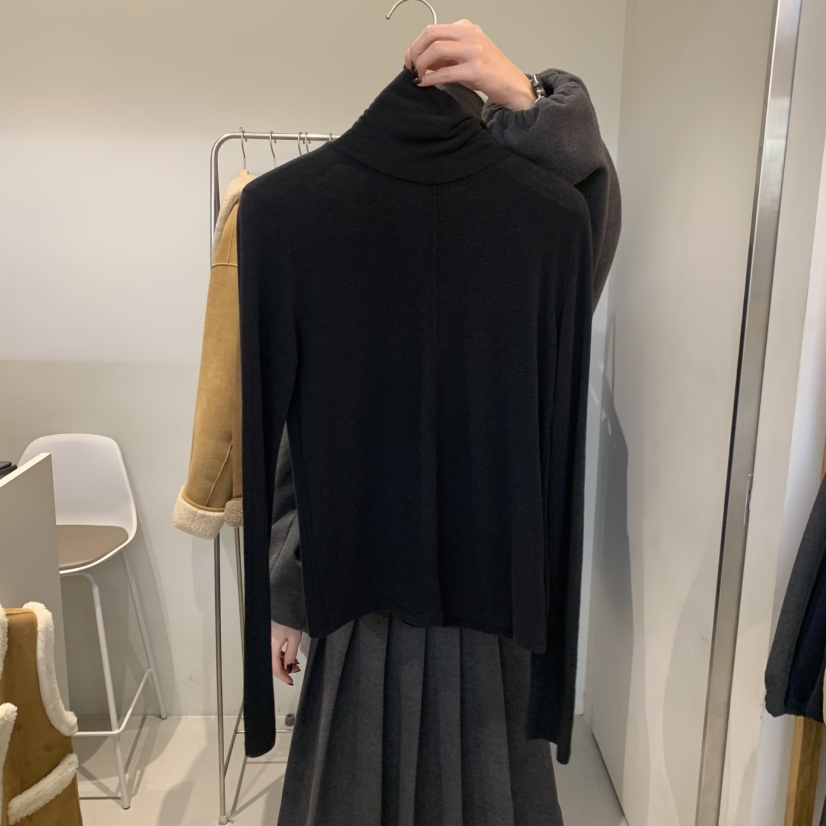 OUTRENE韓國代購㊣女士新款人氣25秋冬職業時尚熱賣長袖T恤OUTRENE長袖T恤圖色5