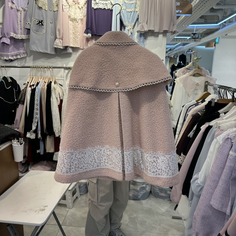 PAPA韓國代購㊣女士新品25秋冬時尚熱賣推薦人氣職業夾克皮草PaPa/HALMADE夾克