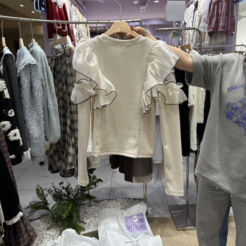 VIRUS韓國直郵㊣女士新品時尚推薦25秋冬職業休閑熱賣針織衫VIRUS針織衫