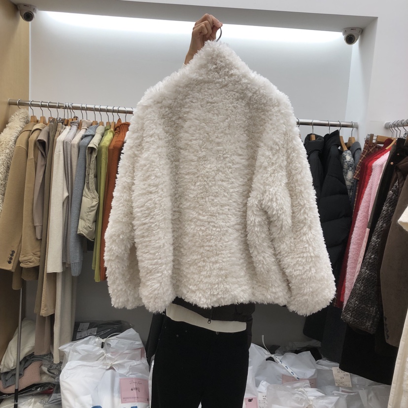 DRESS ROOM韓國直郵㊣女裝新款休閑人氣熱賣時尚職業短款大衣DRESS ROOM短款大衣