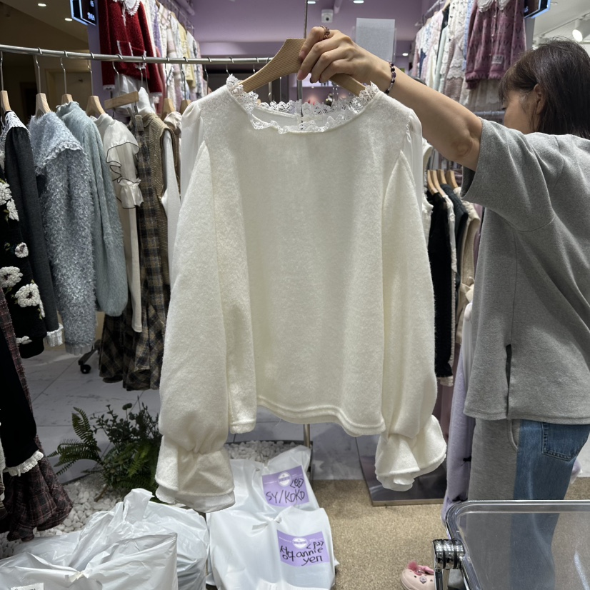 VIRUS東大門㊣代購女士新品熱賣時尚推薦職業休閑人氣針織衫VIRUS針織衫圖色1