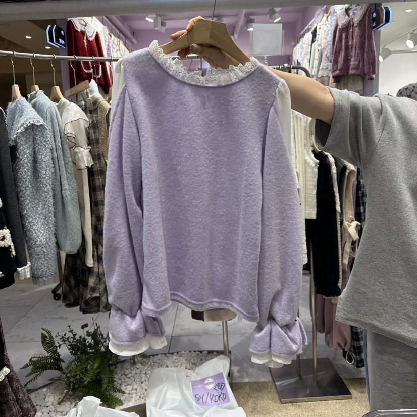 VIRUS東大門㊣代購女士新品熱賣時尚推薦職業休閑人氣針織衫VIRUS針織衫圖色2