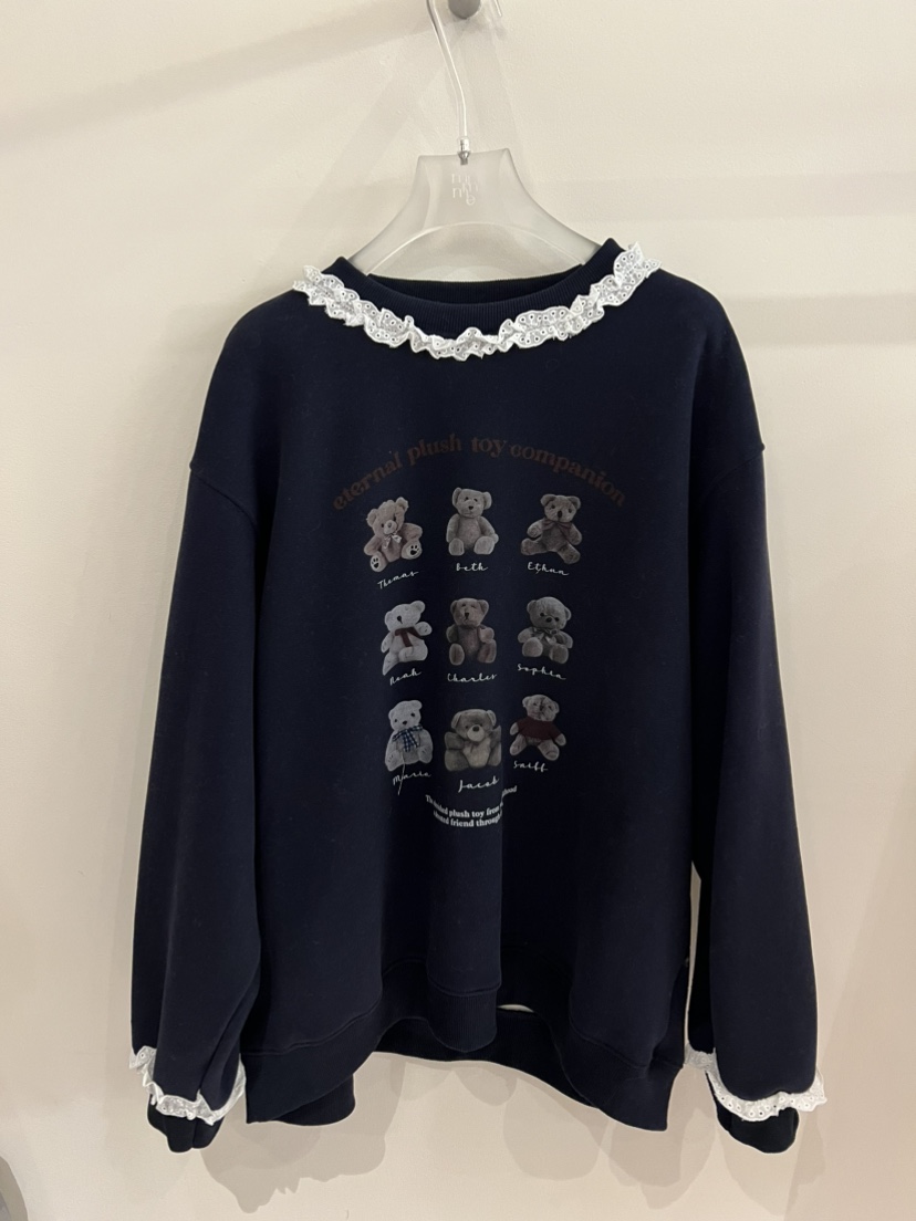 MIMME東大門㊣實拍女士新款人氣推薦時尚熱賣職業休閑衛衣刺繡MIMME衛衣圖色2