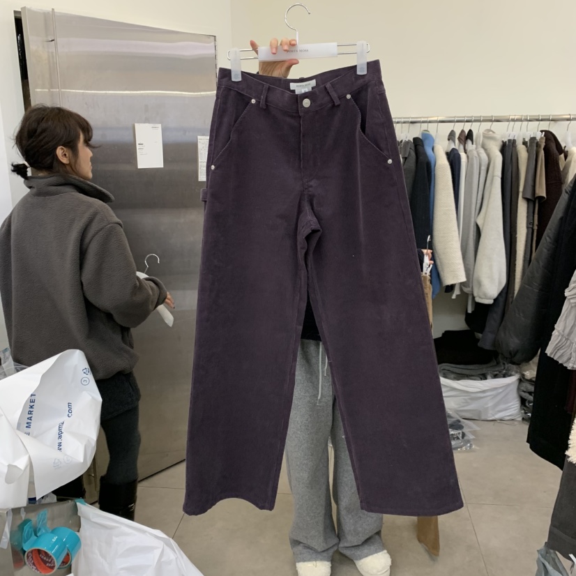 PORTS MOSS東大門㊣實拍女士新品熱賣時尚職業25秋冬休閑褲PORTS MOSS休閑褲圖色1