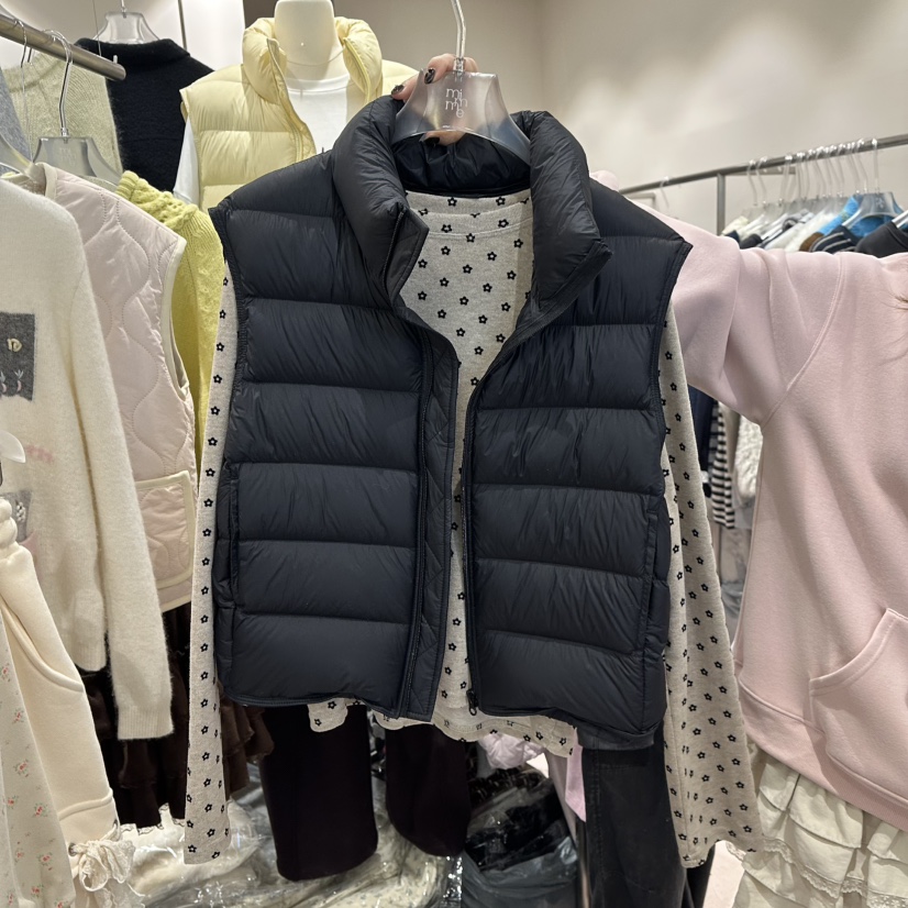 MIMME東大門㊣實拍女士新品休閑人氣推薦職業時尚25秋冬馬甲絨MIMME馬甲圖色2