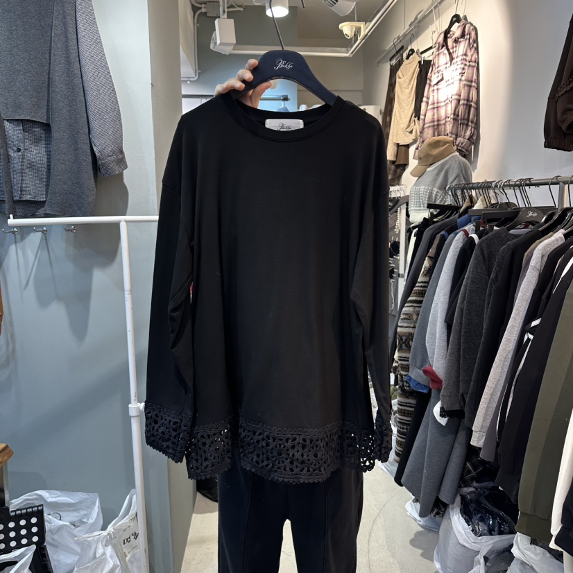 BAKHA-衣服東大門㊣直郵女裝新品人氣職業推薦時尚長袖T恤BAKHA長袖T恤圖色2