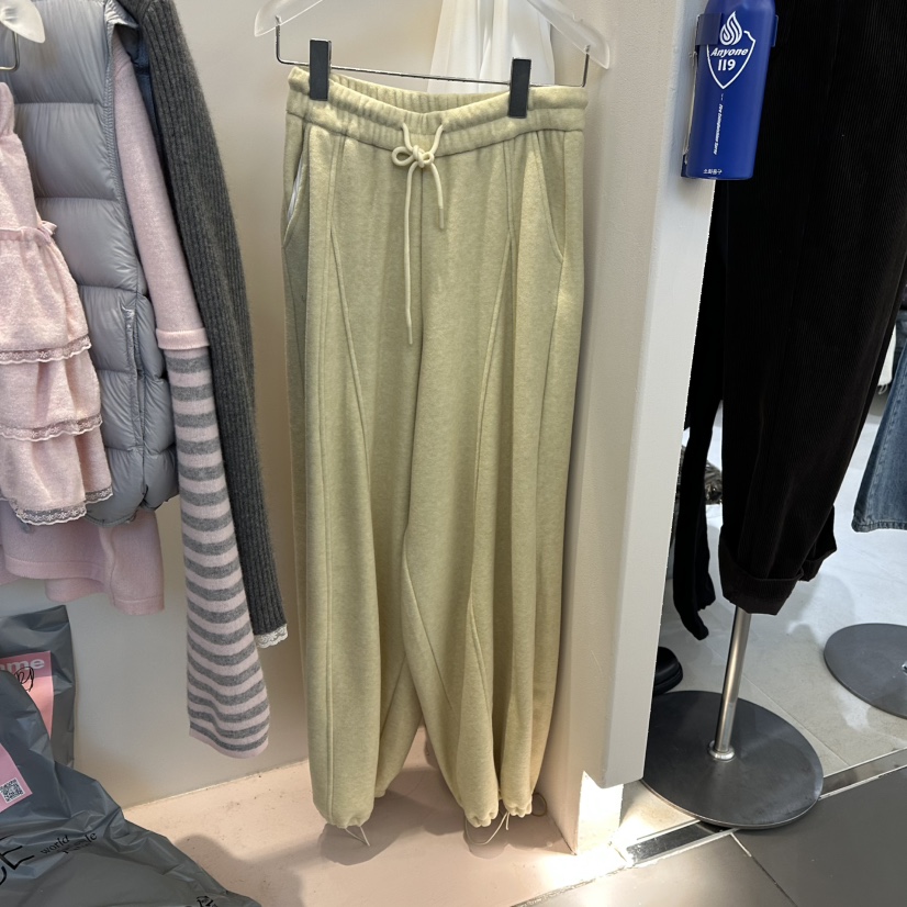 MIMME東大門㊣實拍女士新款時尚職業熱賣推薦人氣休閑褲加絨MIMME休閑褲圖色3