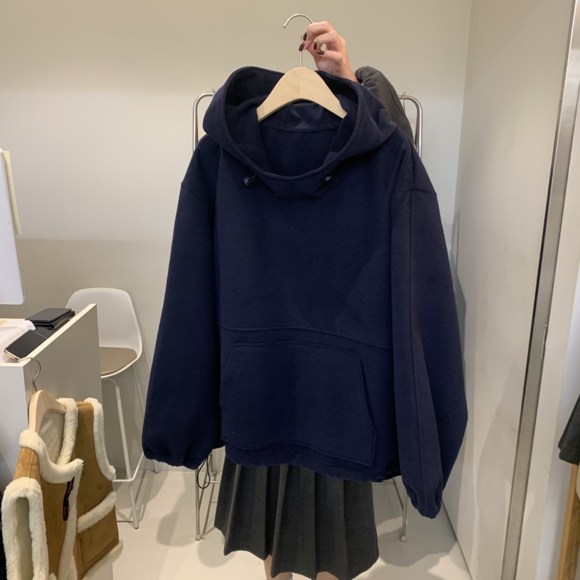 OUTRENE韓國代購㊣女士新品職業推薦休閑時尚人氣25秋冬衛衣OUTRENE衛衣圖色2