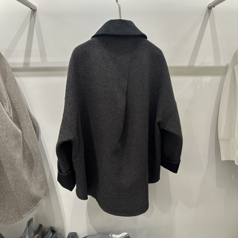 LAMINEDOR東大門㊣直郵女裝新款熱賣人氣推薦休閑25秋冬短款大衣LA MINE DOR短款大衣