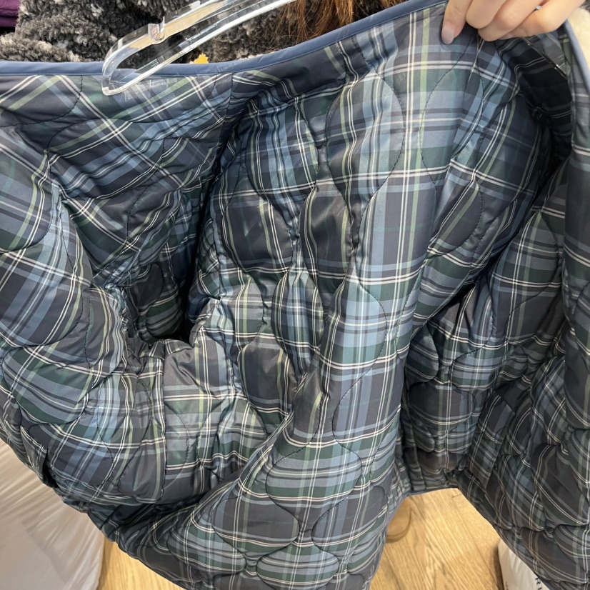 RIVEROOM韓國代購㊣女裝新款熱賣25秋冬人氣休閑職業夾克棉RIVEROOM夾克