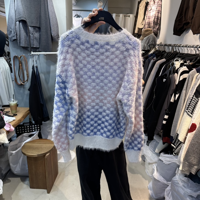 BAKHA-衣服東大門㊣實拍女士新品職業時尚人氣推薦休閑毛衣BAKHA毛衣