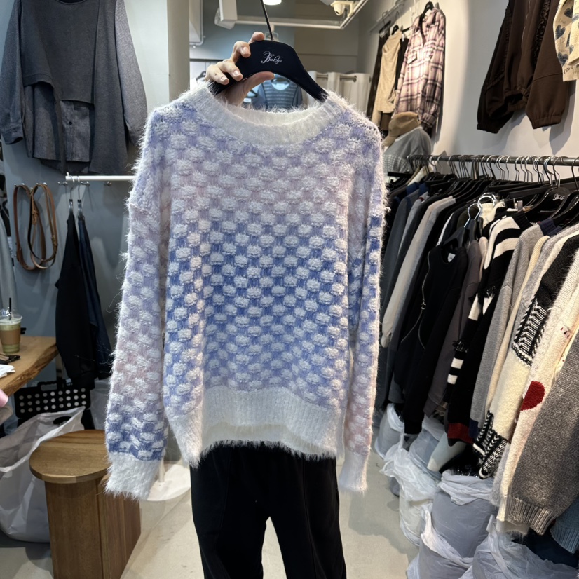 BAKHA-衣服東大門㊣實拍女士新品職業時尚人氣推薦休閑毛衣BAKHA毛衣圖色3