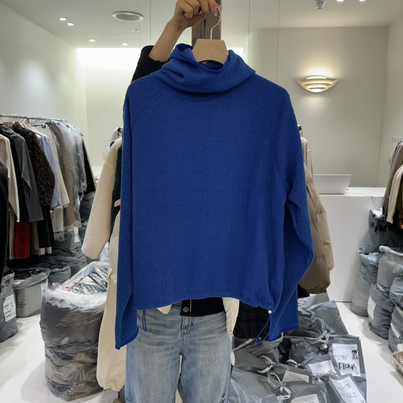 AVECNOUS東大門㊣直郵女裝新款職業人氣熱賣休閑25秋冬針織衫AVECNOUS針織衫圖色2