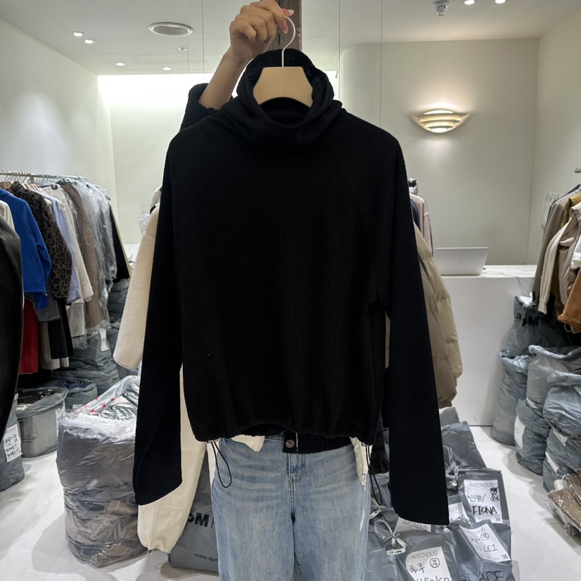 AVECNOUS東大門㊣直郵女裝新款職業人氣熱賣休閑25秋冬針織衫AVECNOUS針織衫圖色3