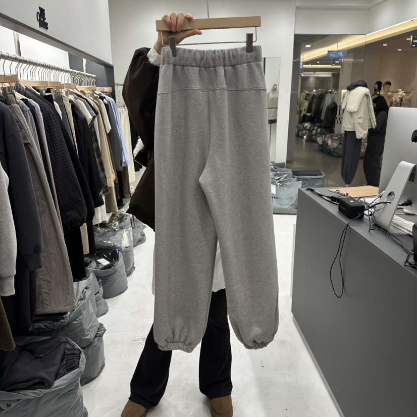 THE VALUE韓國代購㊣女裝新款熱賣25秋冬推薦職業休閑褲加絨THE VALUE休閑褲