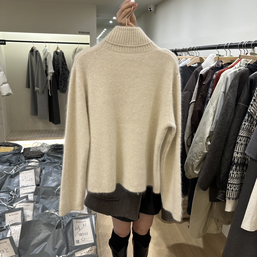 WINSOME韓國直郵㊣女士新款推薦時尚職業休閑熱賣25秋冬針織衫WINSOME針織衫