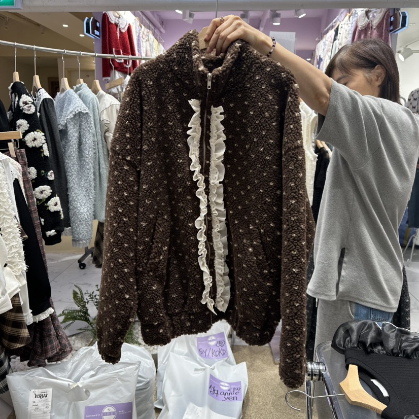 VIRUS東大門㊣實拍女裝新品熱賣職業休閑推薦25秋冬時尚夾克VIRUS夾克圖色2