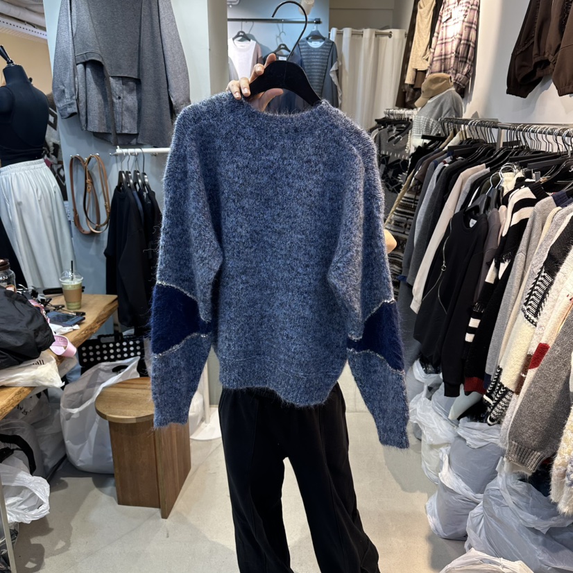 BAKHA-衣服韓國直郵㊣女士新品時尚熱賣推薦25秋冬人氣毛衣BAKHA毛衣