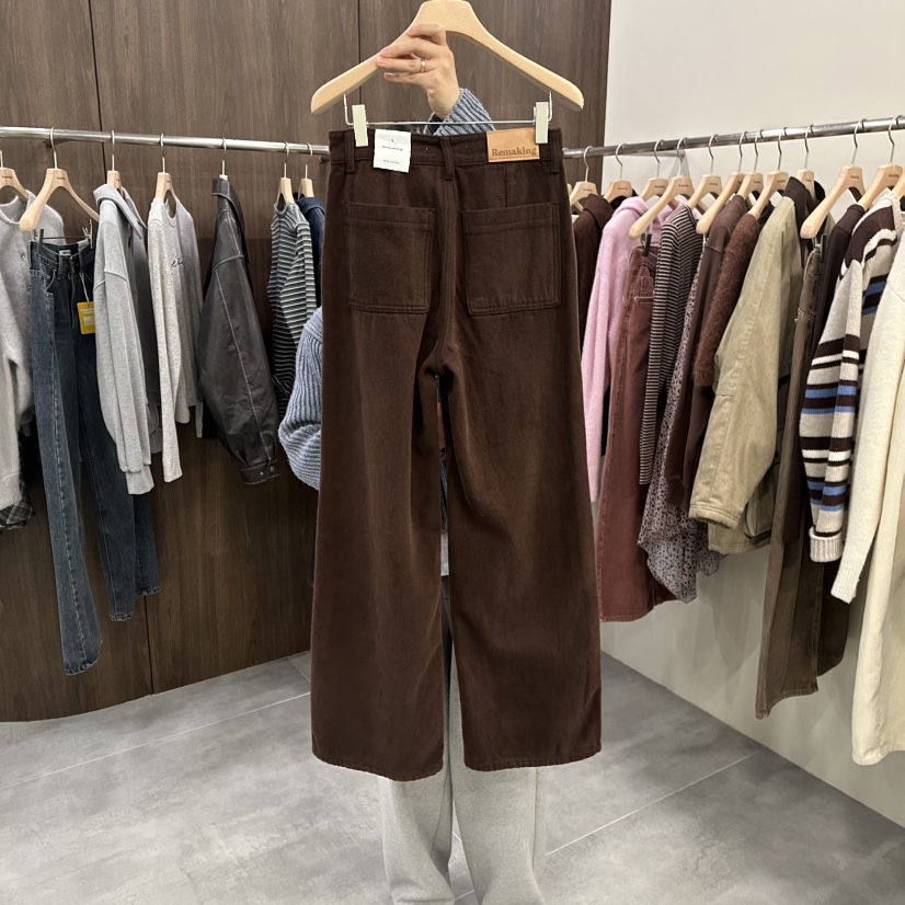 URBANSTORY/REMAKING東大門㊣代購女裝新款熱賣時尚牛仔褲Remaking/URBANSTORY牛仔褲