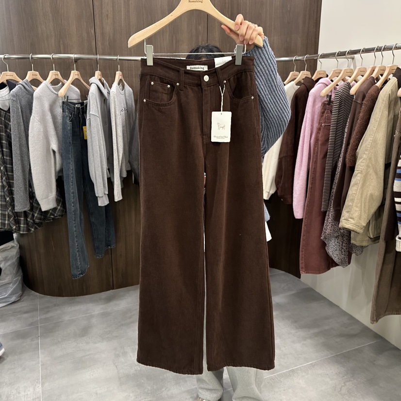 URBANSTORY/REMAKING東大門㊣代購女裝新款熱賣時尚牛仔褲Remaking/URBANSTORY牛仔褲圖色1