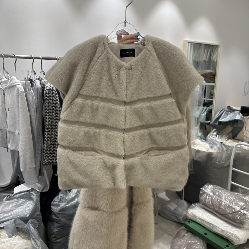 LAFFINE-P東大門㊣直郵女士新款人氣職業時尚休閑推薦馬甲LAFFINE-P馬甲圖色2