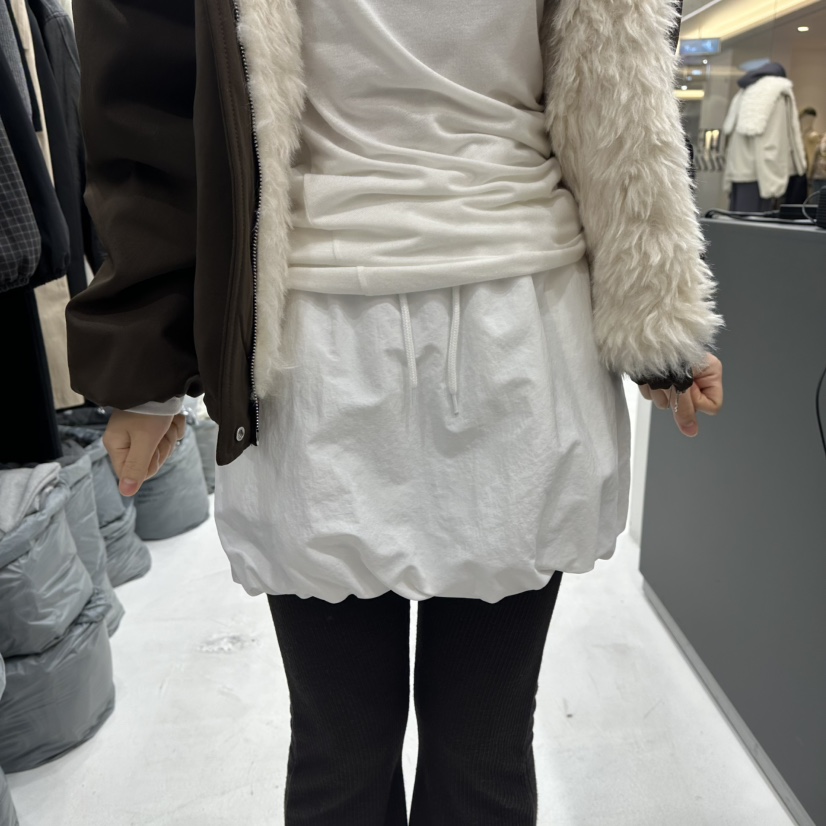 THE VALUE東大門㊣直郵女裝新款時尚人氣休閑推薦短裙填充THE VALUE短裙圖色1