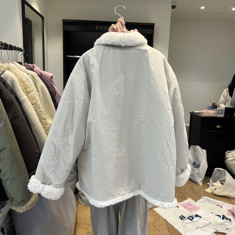 RIVEROOM東大門㊣實拍女士新款休閑推薦人氣25秋冬時尚夾克RIVEROOM夾克