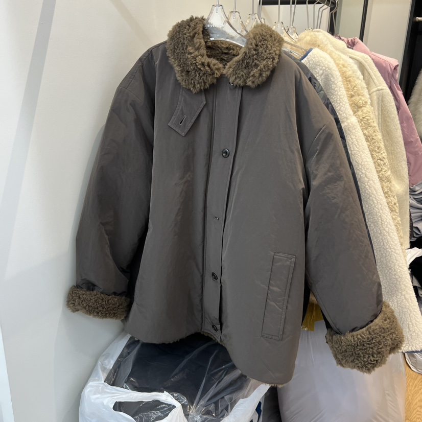 RIVEROOM東大門㊣實拍女士新款休閑推薦人氣25秋冬時尚夾克RIVEROOM夾克圖色3