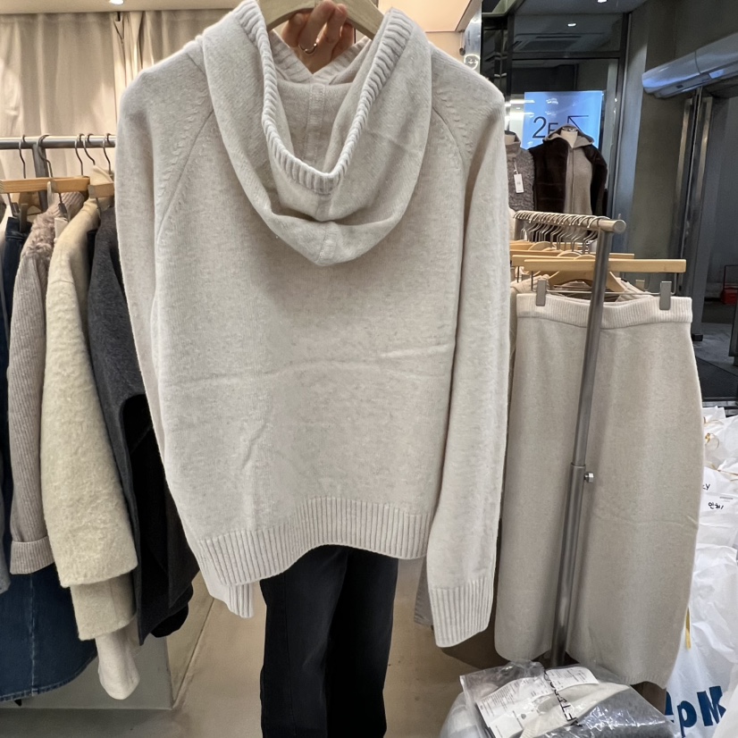 AFTERGLOW東大門㊣代購女裝新品休閑職業推薦熱賣毛衣連帽衫AFTERGLOW毛衣