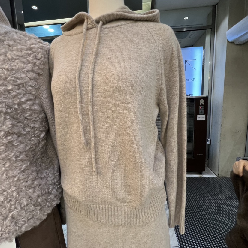 AFTERGLOW東大門㊣代購女裝新品休閑職業推薦熱賣毛衣連帽衫AFTERGLOW毛衣圖色2