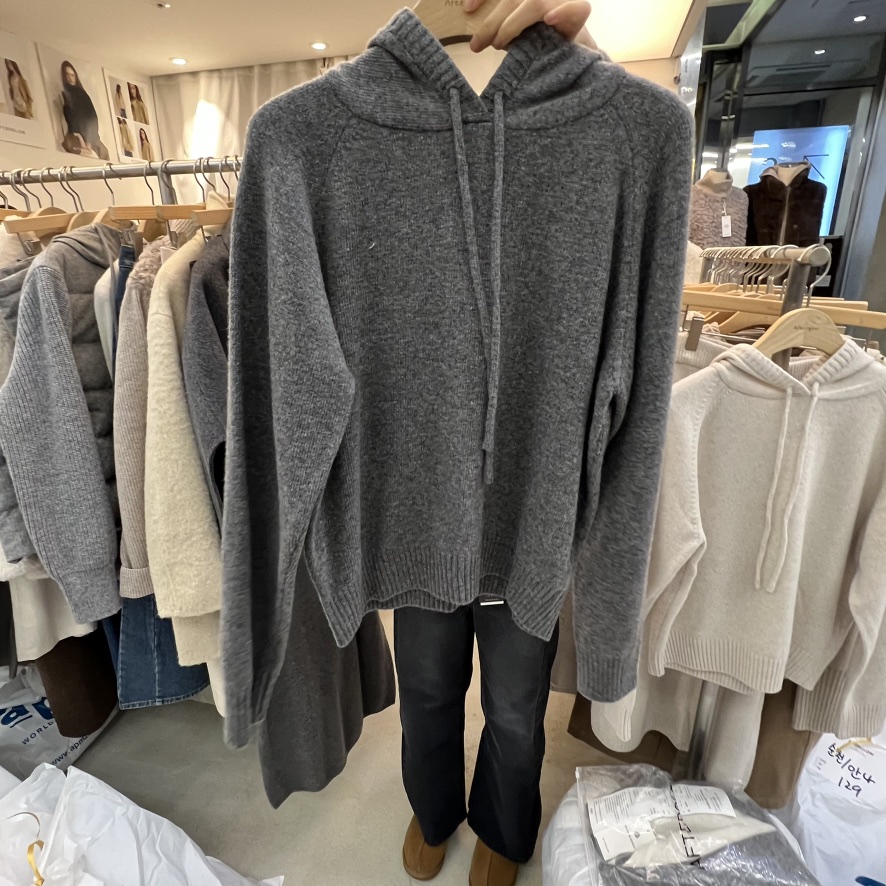 AFTERGLOW東大門㊣代購女裝新品休閑職業推薦熱賣毛衣連帽衫AFTERGLOW毛衣圖色3