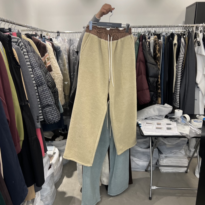 THE SECOND GROW東大門㊣直郵女士新品推薦人氣休閑褲羊毛THE SECOND GROW休閑褲圖色1