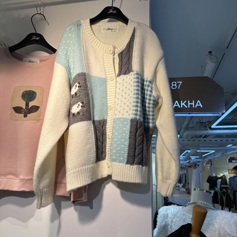 BAKHA-衣服韓國代購㊣女士新款職業熱賣休閑人氣時尚25秋冬毛衣BAKHA毛衣圖色1