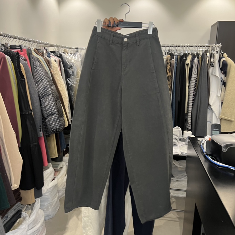 THE SECOND GROW韓國直郵㊣女裝新款休閑職業休閑褲不含腰帶THE SECOND GROW休閑褲圖色3