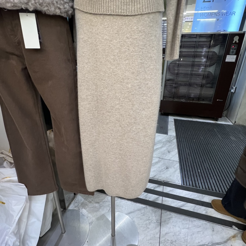 AFTERGLOW韓國代購㊣女裝新品休閑25秋冬職業時尚半身裙中短裙AFTERGLOW半身裙/中短裙圖色2