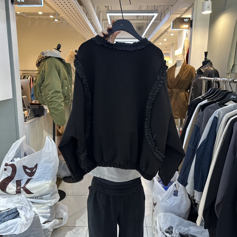 BAKHA-衣服東大門㊣實拍女士新款真品時尚職業休閑夾克褶裥BAKHA夾克