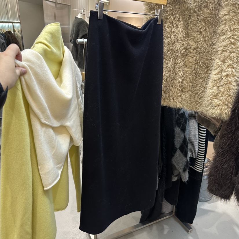 ALEGRE東大門㊣代購女裝新款休閑職業真品25秋冬熱賣長裙羊毛ALEGRE長裙