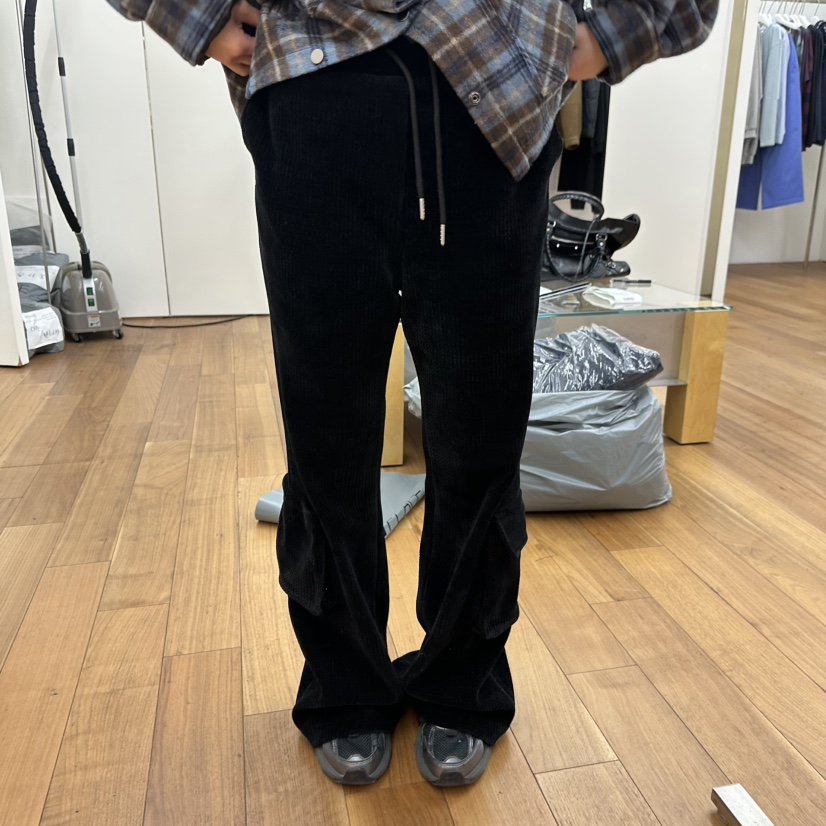 MYNAMEIS東大門㊣實拍女士新款熱賣職業人氣25秋冬休閑休閑褲MYNAMEIS休閑褲圖色2黑色