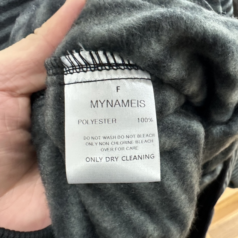 MYNAMEIS韓國代購㊣女士新款真品人氣休閑熱賣職業時尚衛衣MYNAMEIS衛衣