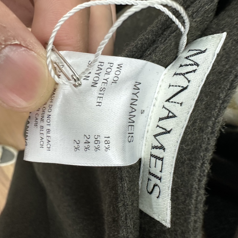 MYNAMEIS東大門㊣直郵女裝新款真品熱賣職業25秋冬人氣短褲MYNAMEIS短褲