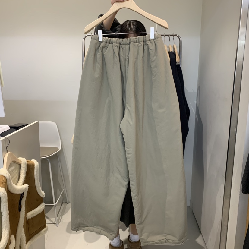 OUTRENE東大門㊣直郵女裝新款人氣職業真品時尚25秋冬休閑褲加絨OUTRENE休閑褲