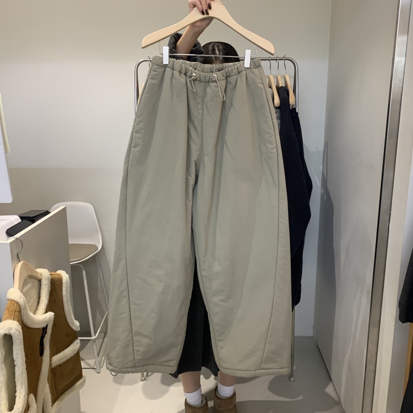 OUTRENE東大門㊣直郵女裝新款人氣職業真品時尚25秋冬休閑褲加絨OUTRENE休閑褲圖色1