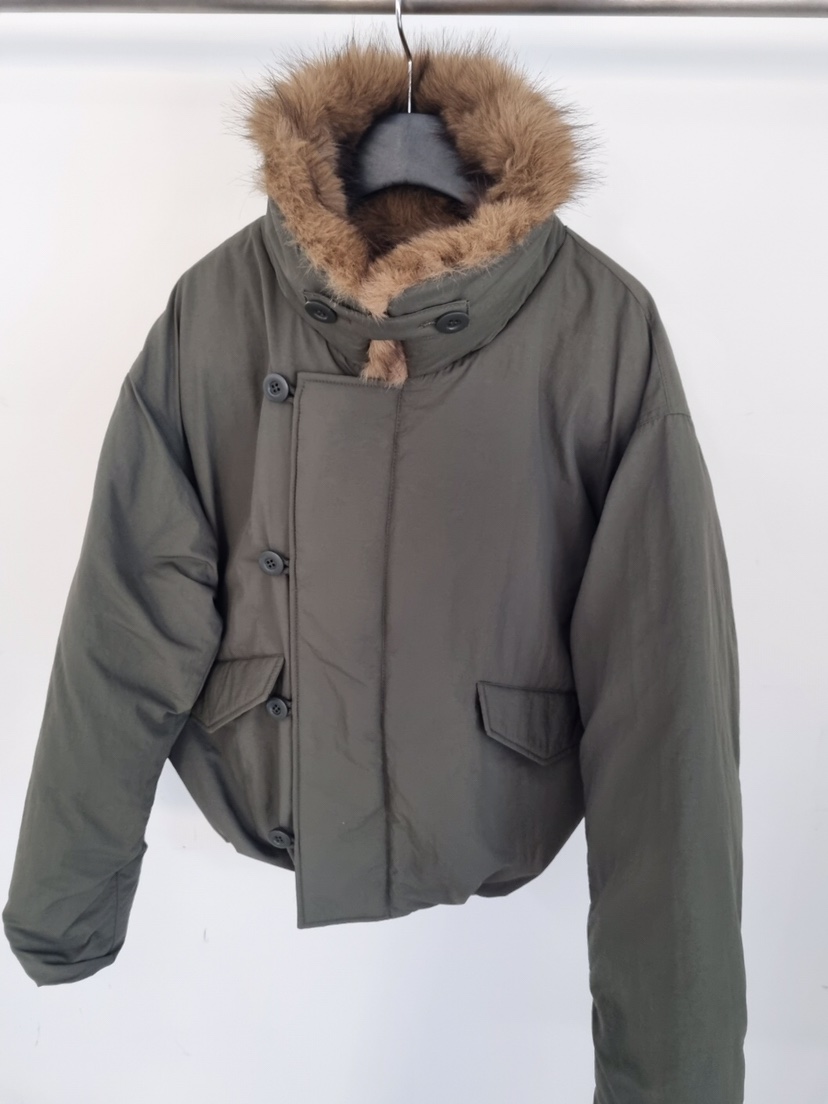 VERANDA東大門㊣代購女士新款人氣職業真品推薦短款棉服浣熊VERANDA短款棉服