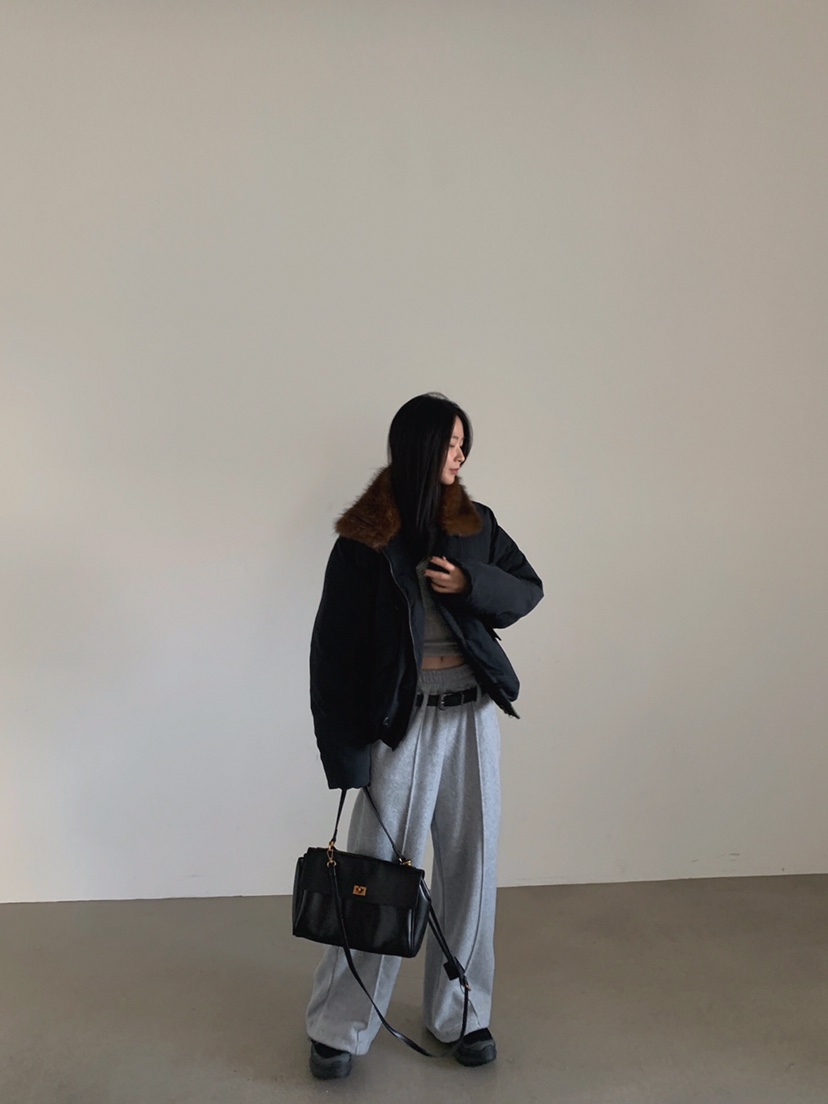 VERANDA東大門㊣代購女士新款人氣職業真品推薦短款棉服浣熊VERANDA短款棉服