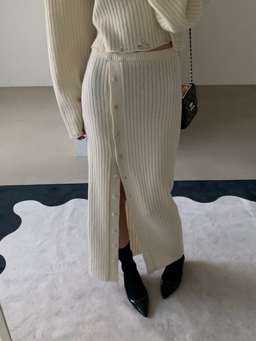 VERANDA韓國直郵㊣女裝新款真品人氣職業時尚熱賣推薦25秋冬長裙VERANDA長裙