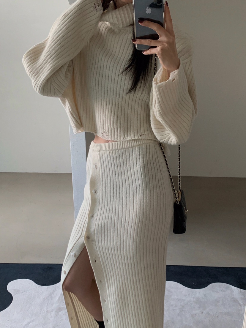 VERANDA韓國直郵㊣女裝新款真品人氣職業時尚熱賣推薦25秋冬長裙VERANDA長裙