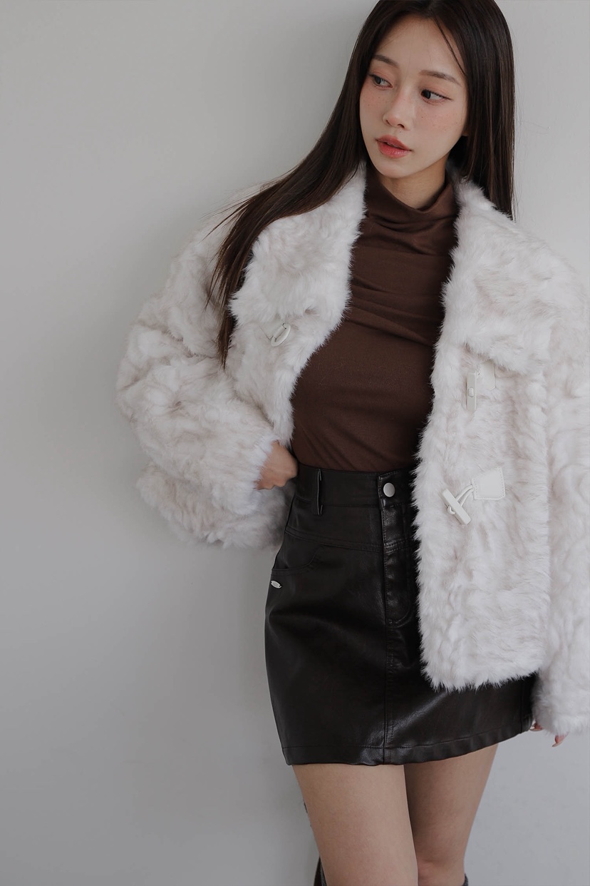 SLIT東大門㊣直郵女裝新款職業熱賣25秋冬人氣休閑裙褲皮革SLIT裙褲